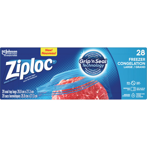 Ziploc<sup>®</sup> Freezer Bags