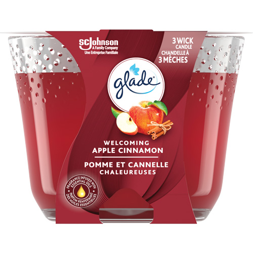 Glade<sup>®</sup> 3-Wick Candle, Apple Cinnamon