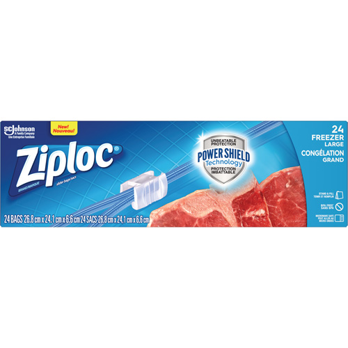 Ziploc<sup>®</sup> Slider Freezer Bags
