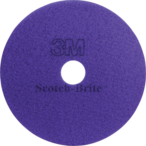 Hi-Performance Pad, 12", Cleaning/Polish, Purple