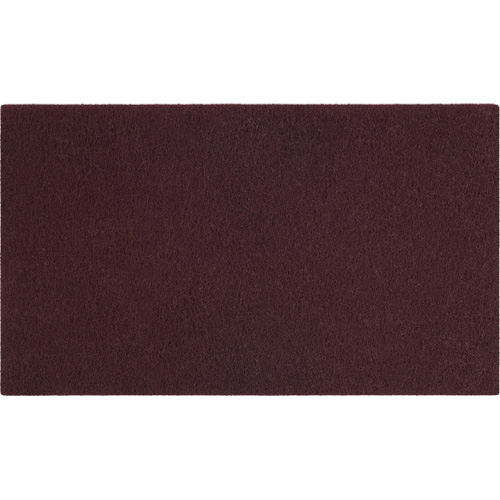Natural Blend Pad, 14" x 24", Scrubbing, Maroon