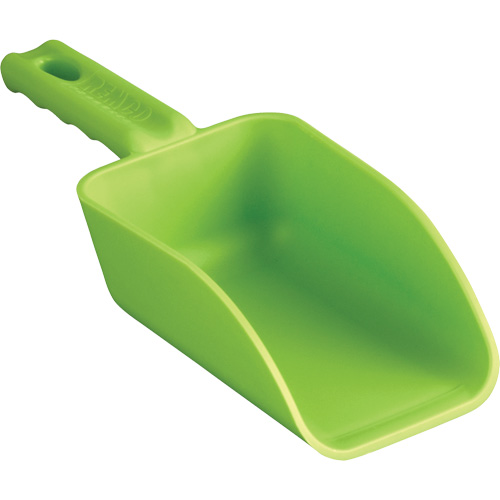 Mini Hand Scoop, Plastic, Lime, 16 oz.