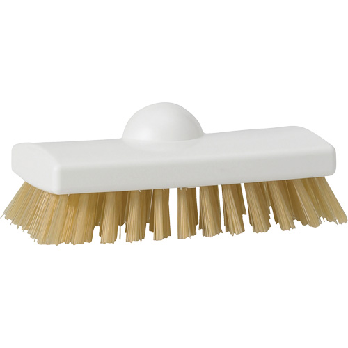 High Temperature Brush, Extra Stiff Bristles, 5-9/10" Long, White