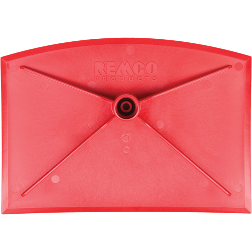 Food Hoe Head, Red, 8" W x 11-1/4" L