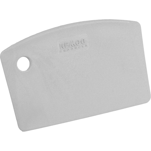 Metal Detectable Mini Bench Scraper, Grey, 5-1/4" W x 3-2/5" L