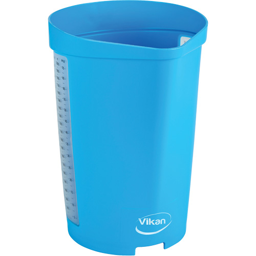 Measuring Jug, Plastic, Blue, 65 oz.