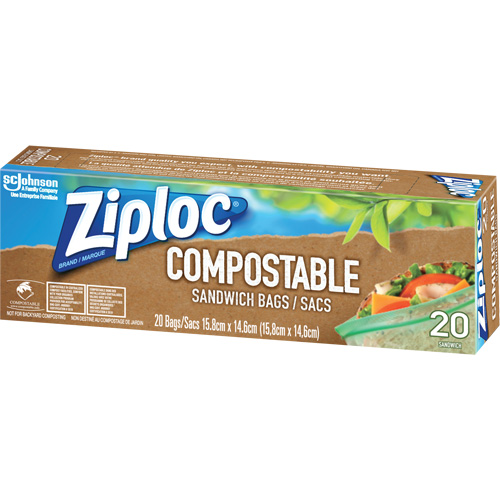 Ziploc<sup>®</sup> Compostable Sandwich Bags