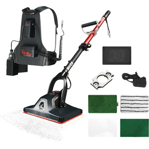 Shock Oscillating Floor Cleaning Machine with Backpack, Cleaner