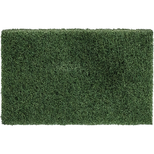 Disposable Thinline Scrubbing Pad, Scrubbing/Stripping, Green