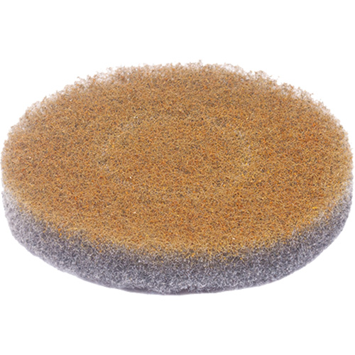 Diamond Twister Floor Pad, Polish, Yellow