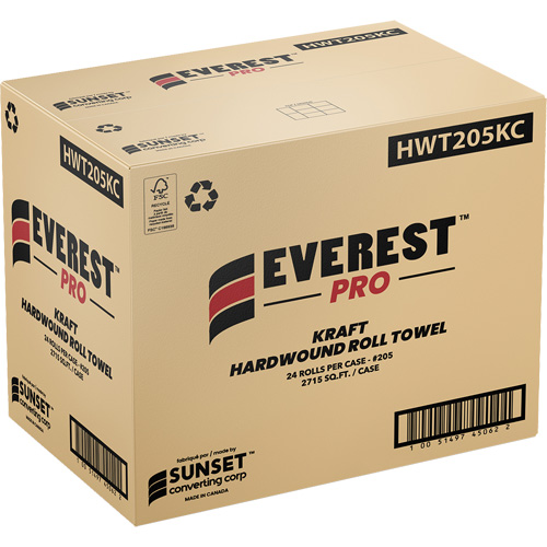 Everest™ Pro Kraft Hardwound Roll Towels, 1 Ply, Standard