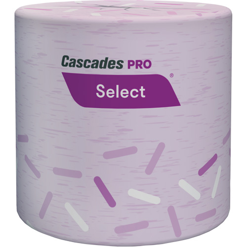 PRO Select Bathroom Tissue, 1 Ply, 1000 Sheets/Roll, White