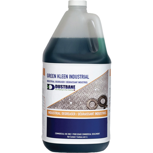 Green Kleen Industrial Degreaser & Coolant Residue Cleaner, 4 L, Jug