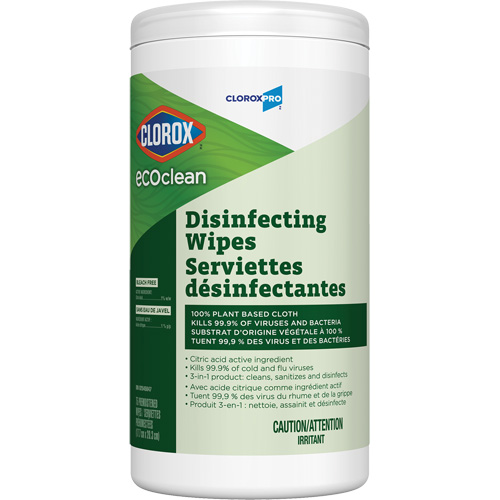 EcoClean™ Disinfecting Wipes, 75 Count