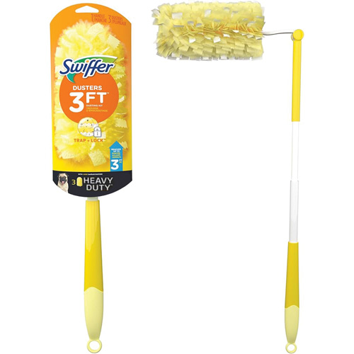 Dusters™ Heavy-Duty Extendable Handle Starter Kit, Slip On Style, 36" L
