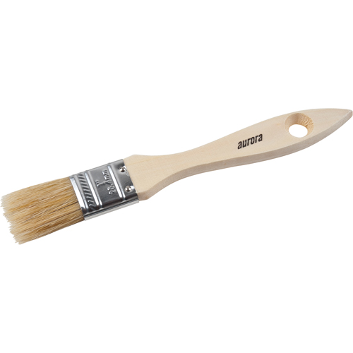AP200 Series Paint Brush, White China, Wood Handle, 1" Width