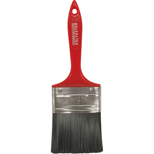 All-Purpose Paint Brush, Polyester, Plastic Handle, 3" Width