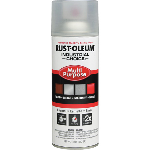 1600 System Multi-Purpose Enamel, Clear, Gloss, 12 oz., Aerosol Can -  - KQ016