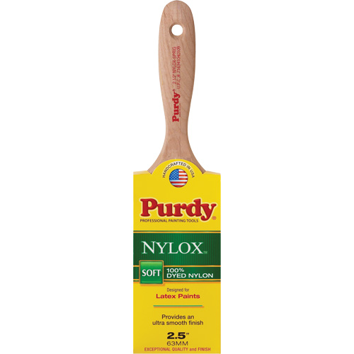 Nylox™ Sprig Paint Brush, Nylon, Wood Handle, 2-1/2" Width
