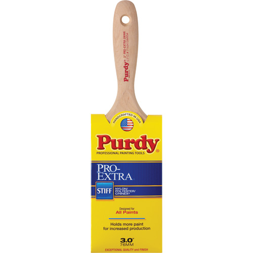 Pro-Extra Swan Paint Brush, Blended Material, Wood Handle, 3" Width