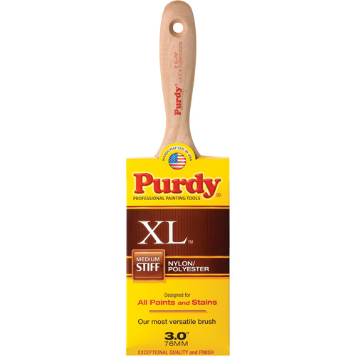 Syntox Angular Paint Brush, Poly/Nylon, Wood Handle, 3" Width