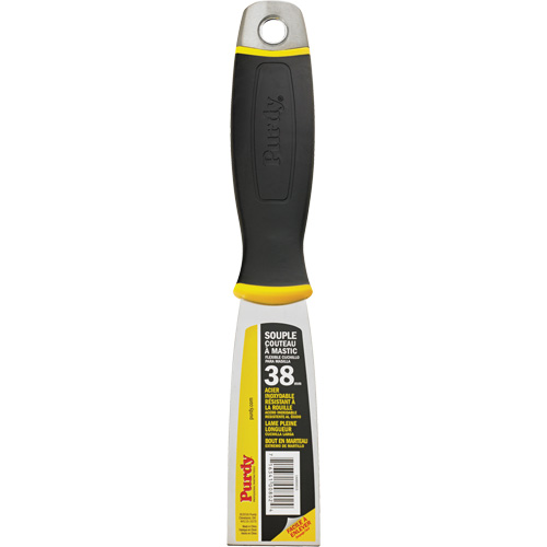 Premium Flexible Putty Knife, 1-1/2", Stainless Steel Blade