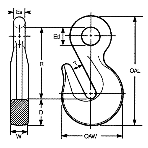 Alloy Steel Hooks - Grab Hook - LB415