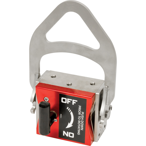 Dynamic Lift™ Magnets, 334 Holding Cap., 6-1/2" L x 4" W x 9-1/4" H - Permanent Lifting Magnet - LU437