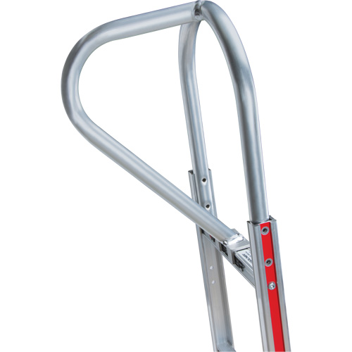 Knocked Down Hand Truck, P-Handle Handle, Aluminum, 52" Height, 500 lbs. Capacity - Hand Truck - MA258