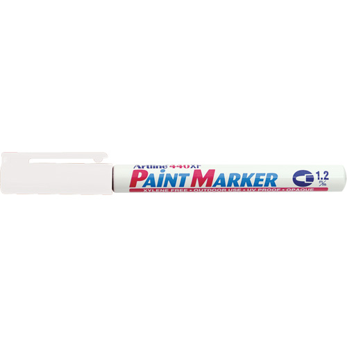 Jiffy Artline Paint Marker, Liquid, White