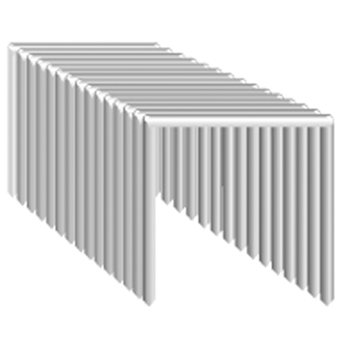 Wide Crown Staples - Electro Galvanized