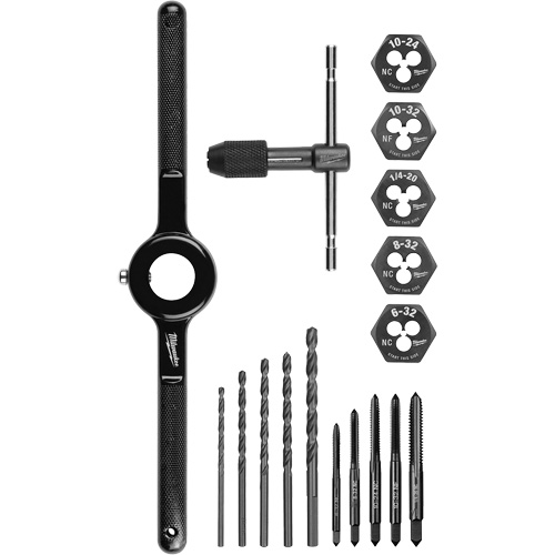Tap and Die Set, 17 Pieces