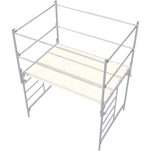 Scaffolding Accessories - Guard Rail, Guard Rail, 2" W x 30" H - Scaffolding Component - MF740