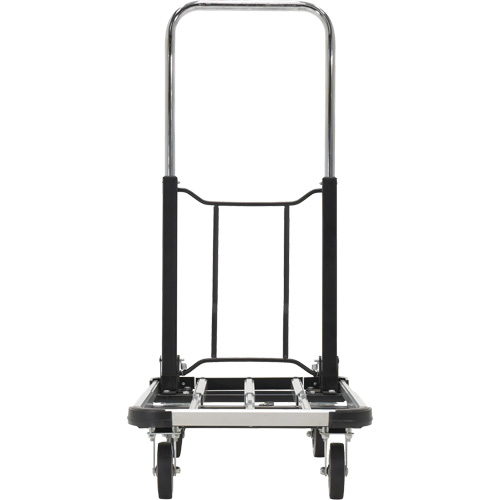 Fold-Up Platform Truck, Stainless Steel, 300 lbs., 28" L x 16" W, 33-1/2" High - Folding Platform Truck - MN643