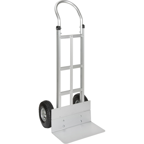 Knocked Down Hand Truck, Continuous Handle, Aluminum, 48" Height, 500 lbs. Capacity - Hand Truck - MO076