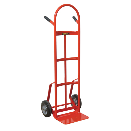 Hand Truck with Reinforced Noseplate - 146RN-HB, Combination Handle, Steel, 51" Height, 800 lbs. Capacity - Hand Truck - MO151