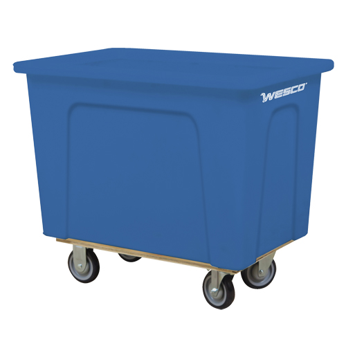 Box Truck, Polyethylene, 32" L x 21" W x 21" H, 5 cu. Ft. Volume, 350 lbs. Capacity