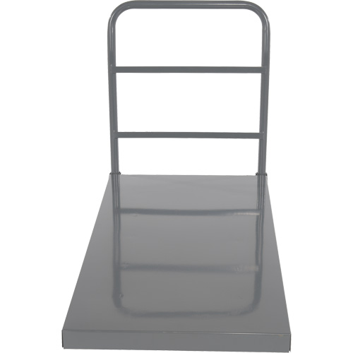 Platform Truck, 48" L x 24" W, 2000 lbs. Capacity, Rubber Casters - Steel Platform Truck - MP196