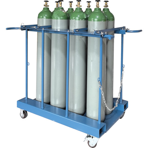 8-Cylinder Forklift Cylinder Storage Caddy