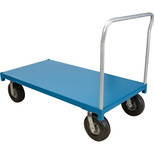 Outdoor Platform Truck, 96" L x 48" W, 1200 lbs. Capacity, Flat Free Casters