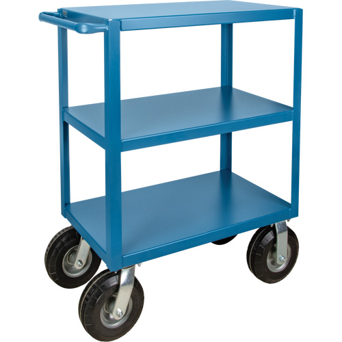 Outdoor Shelf Cart, 3 Tiers, 18" W x 39" H x 33" D, 1200 lbs. Capacity