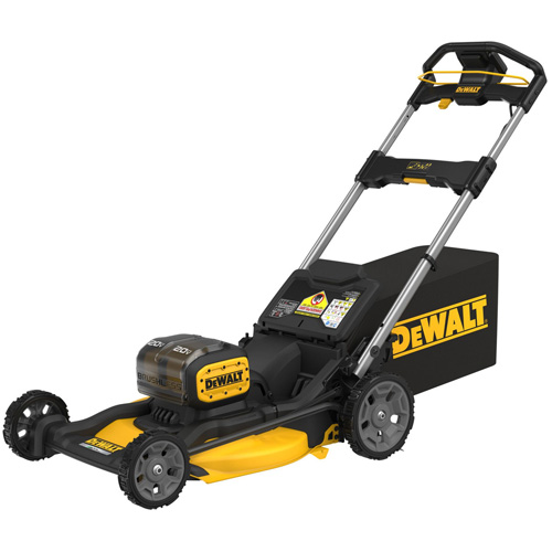 2X20V MAX* XR Brushless Cordless Lawn Mower Kit, Push Walk-Behind, Battery Powered, 21" Cutting Width