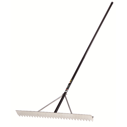 Pro™ Asphalt Rake, 36" W, Aluminum Blade, 28 Tines