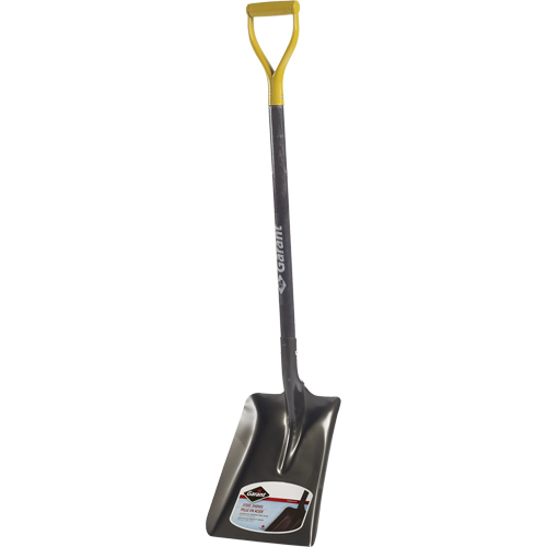 Alpine™ All-Purpose Square Point Shovel, Ashwood, Steel Blade, D-Grip Handle, 34-3/4" Long