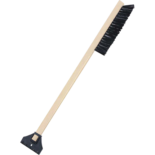 Snow Brush, 25" Long, Beige/Black - Vehicle Snow Brush - NI198