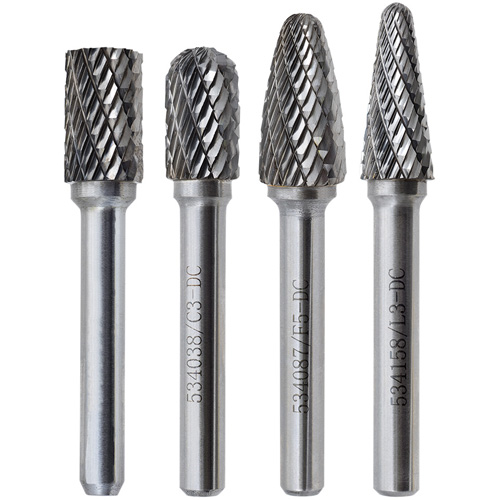 CBHP-4 Premium Carbide Bur Set, 4 Pieces