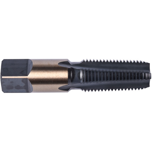 Work-Rite Pipe Tap, 1/2"-14, 4 Flutes, 3-1/8" L, Taper, High Speed Steel