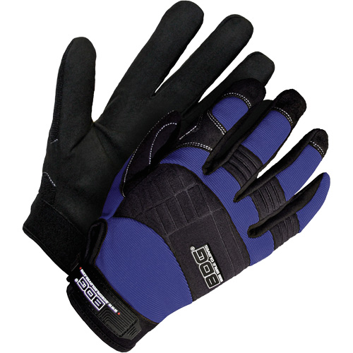 Mechanic's Gloves, Synthetic Palm, Size Medium