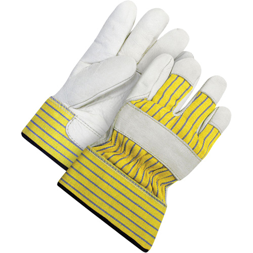 Classic Fitter Gloves, One Size, Grain Cowhide Palm, Acrylic-Pile Inner Lining