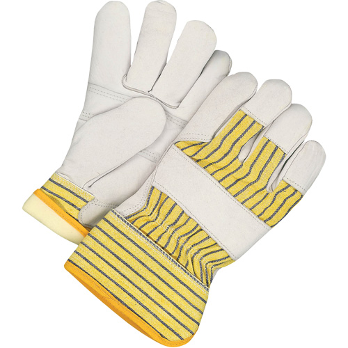 Classic Fitter Gloves with Patch Palm, One Size, Grain Cowhide Palm, Thinsulate™ Inner Lining